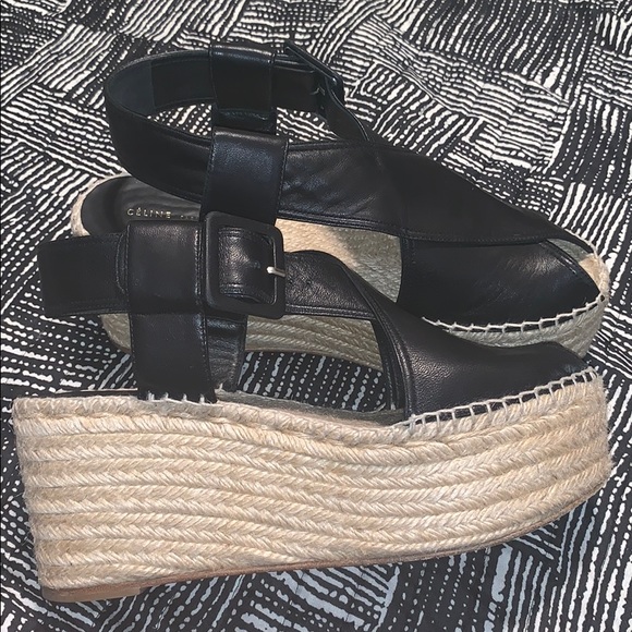 Céline Leather Sandal - Picture 1 of 5